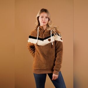 🌟NEW🌟 WANAKOME ALICIA SHERPA PULLOVER